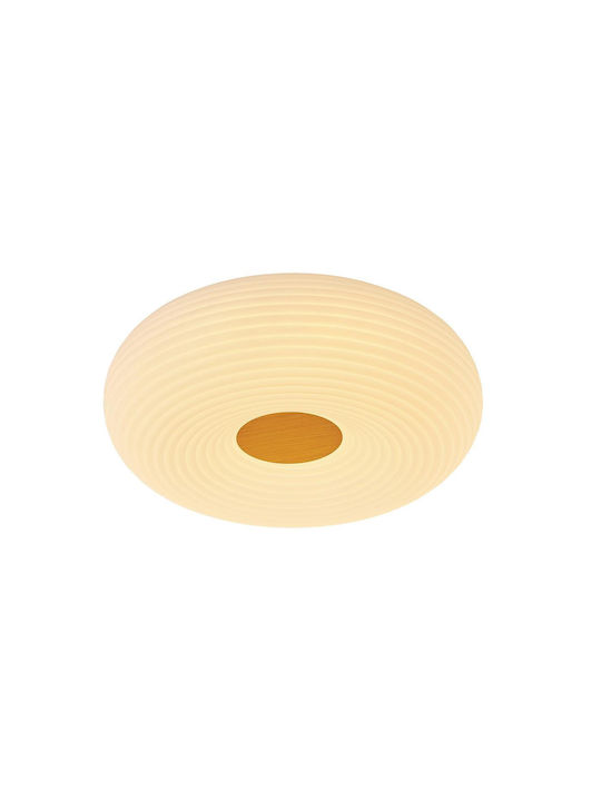 VK Lighting Πλαφονιέρα Οροφής 50εκ. Λευκή με Ενσωματωμένο LED VK/04710/CE/D/W/W/50 71164-015808